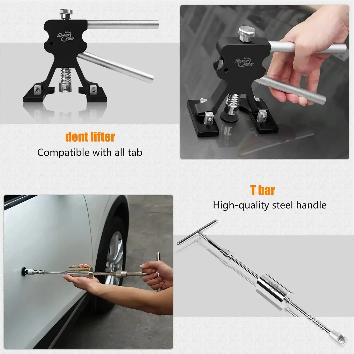 Super PDR outils de débosselage de voiture kits de