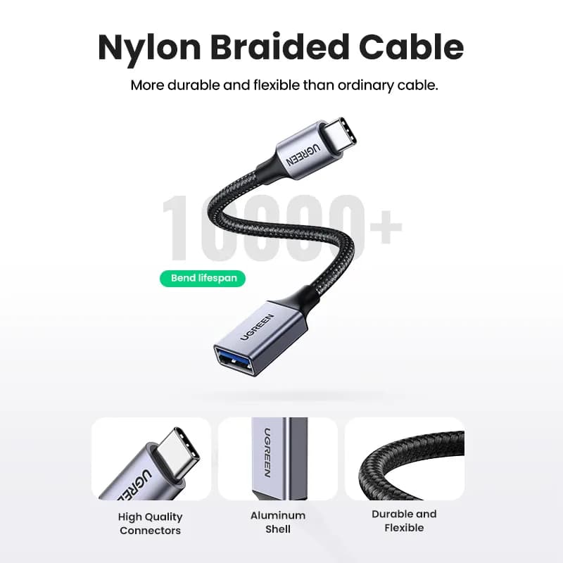 UGREEN – Adaptateur de transfert de données USB C vers 3.0