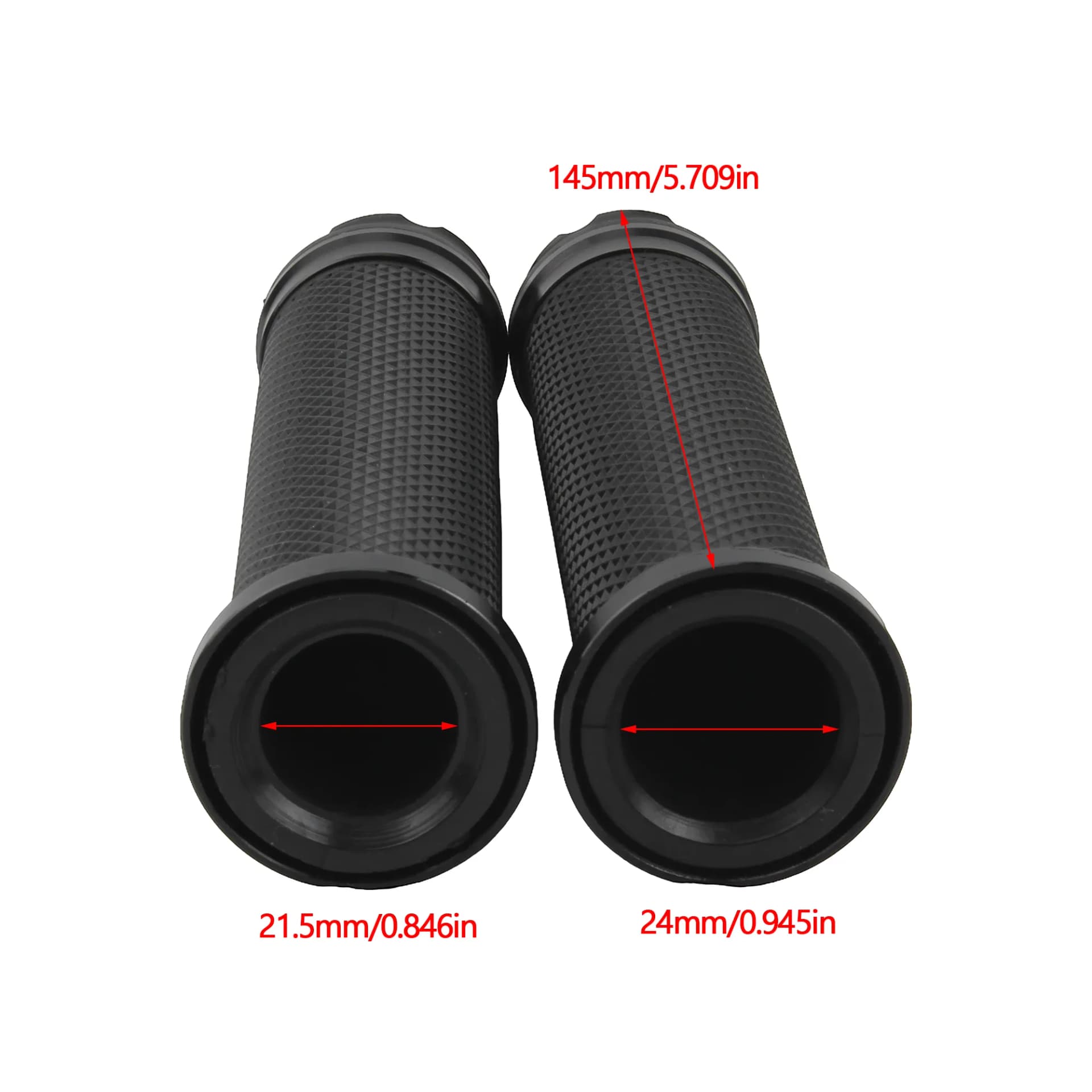 Nouveau 7/8 "22/24MM pièces modifiées de moto poignée de — photo 2