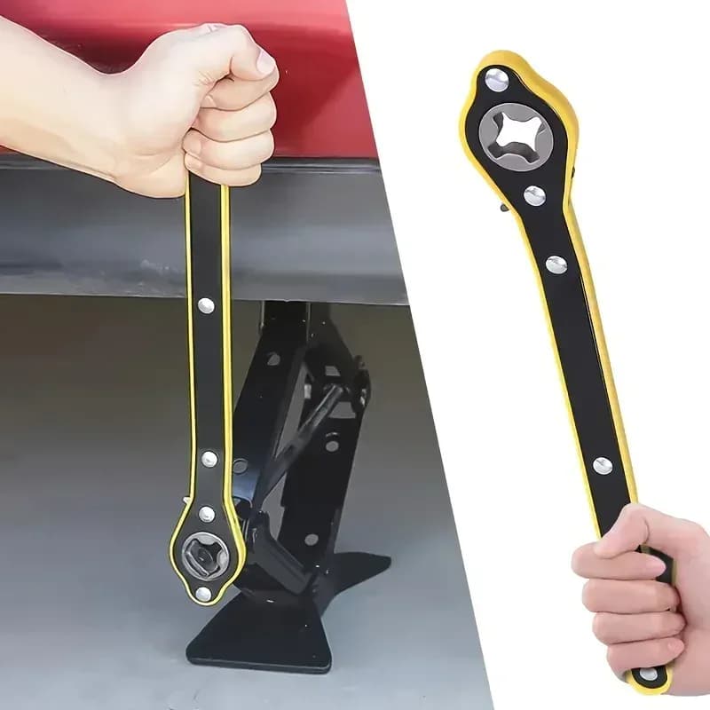 Clé à cliquet pour voiture, cric permettant d'économiser du — photo 3