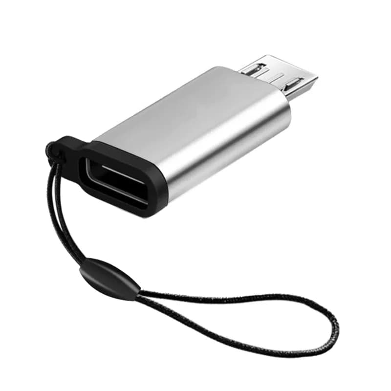 Adaptateur USB de type C femelle vers micro USB mâle
