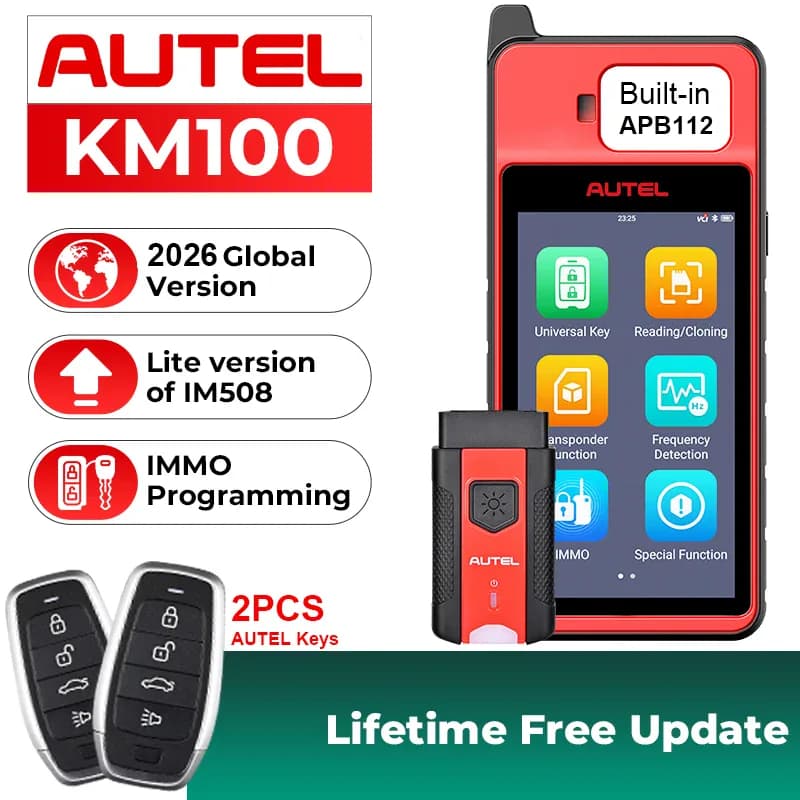 Programmateur de clés Autel MaxiIM KM100 à écran tactile