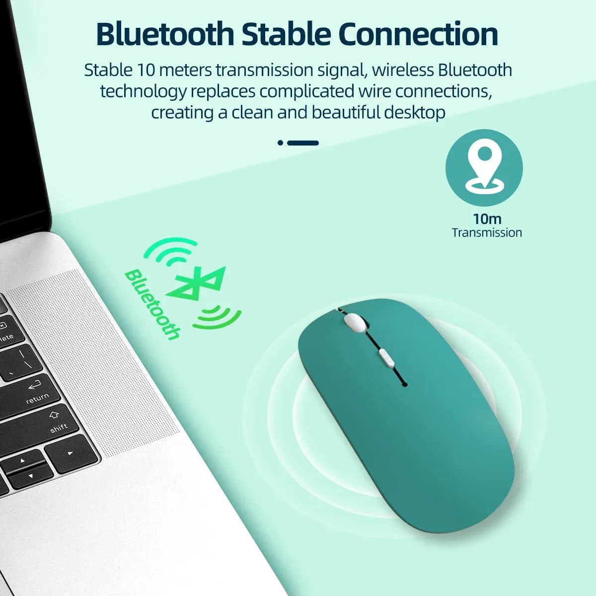 Souris Bluetooth pour iPad Samsung MatePad Lenovo MiPad