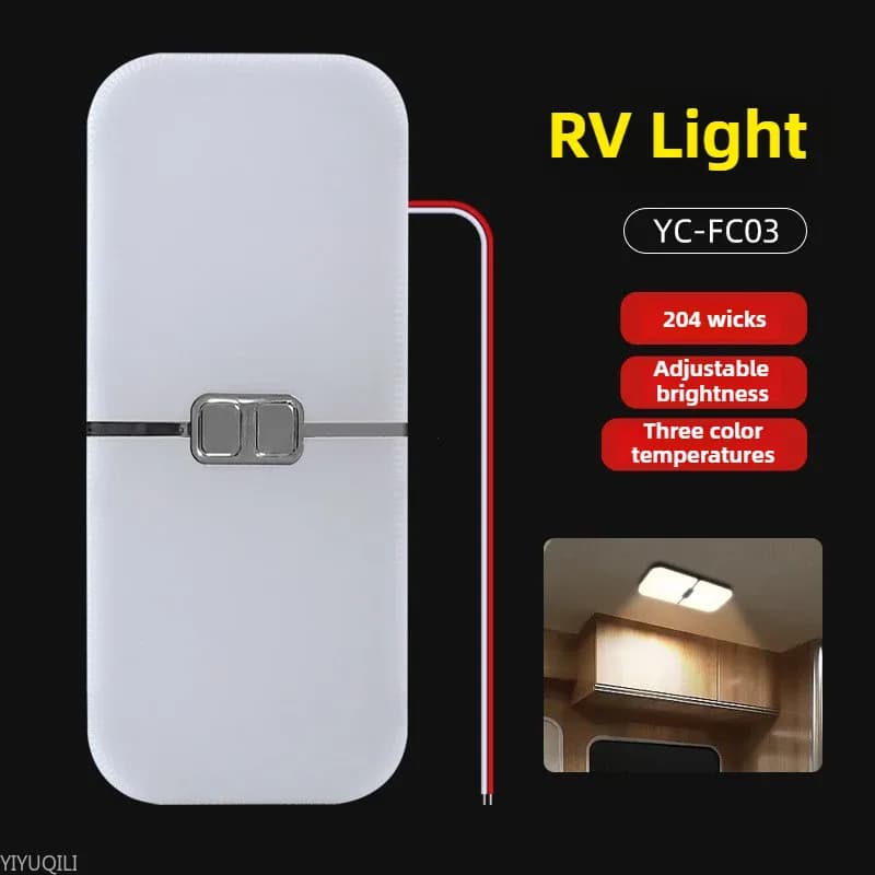 RV lumières intérieur 3 couleurs camping-car lumières 204 — photo 2