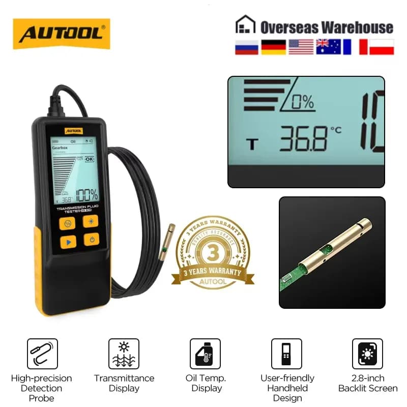 AUTOOL AS505 ATF échangeur testeur d'huile de Transmission