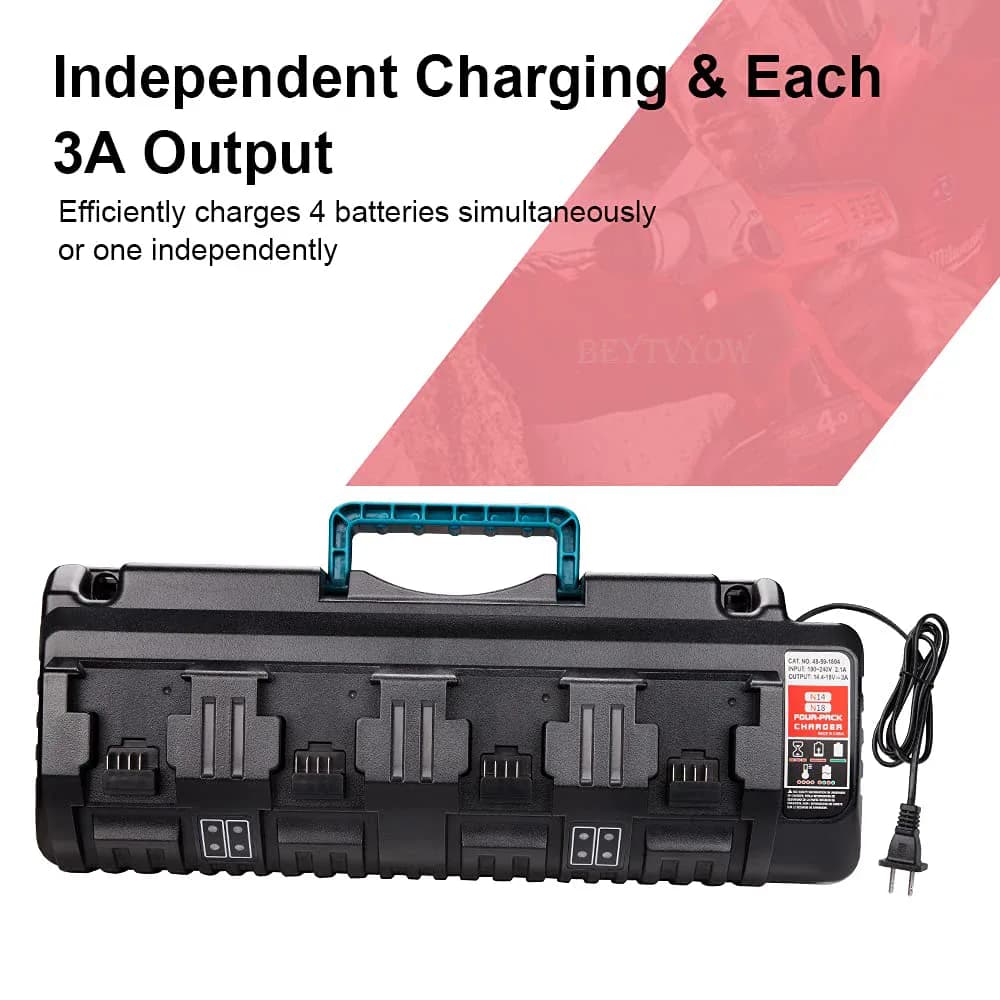 Beytvyow chargeur de batterie de remplacement pour batterie — photo 2