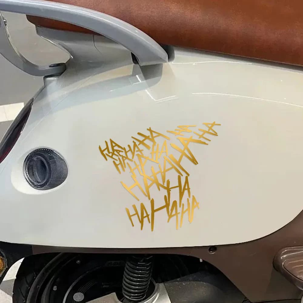 Autocollants réfléchissants pour casque de moto