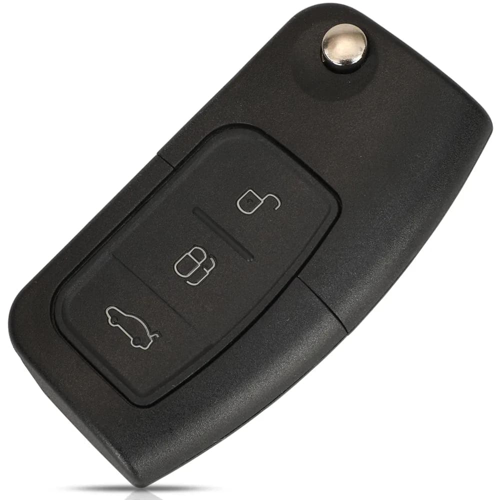 Jingyuqin 10 pièces/lot 3 bouton rabattable voiture clé