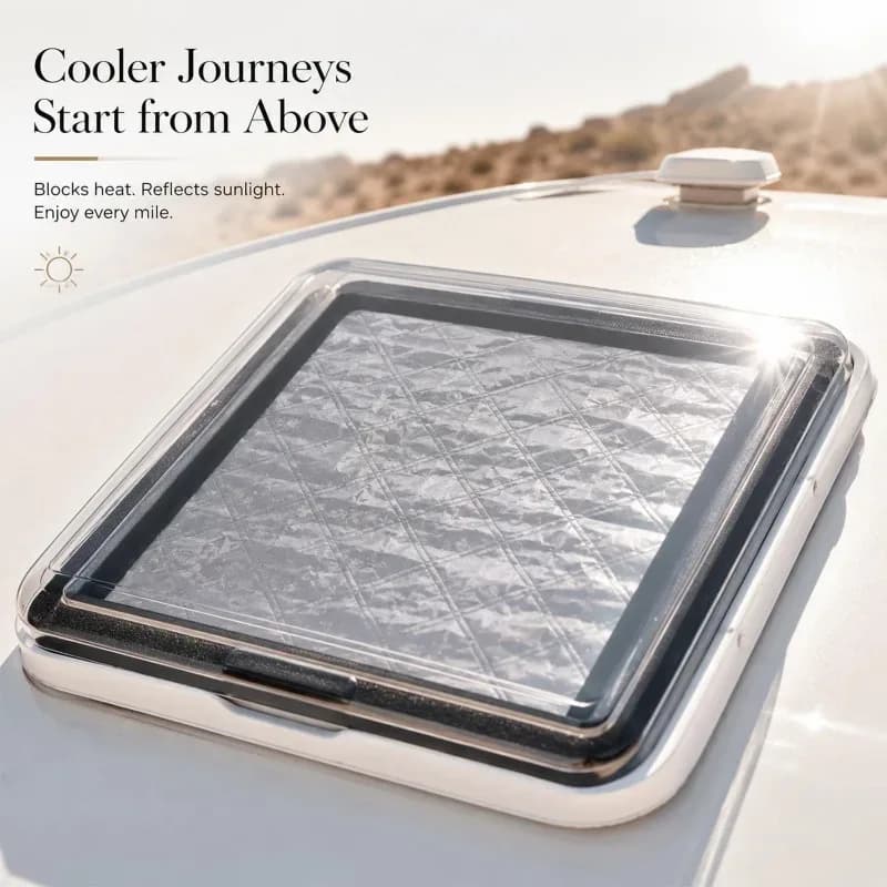 Couverture de ventilation pliable pour camping-car — photo 3