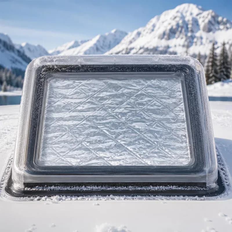 Couverture de ventilation pliable pour camping-car — photo 4