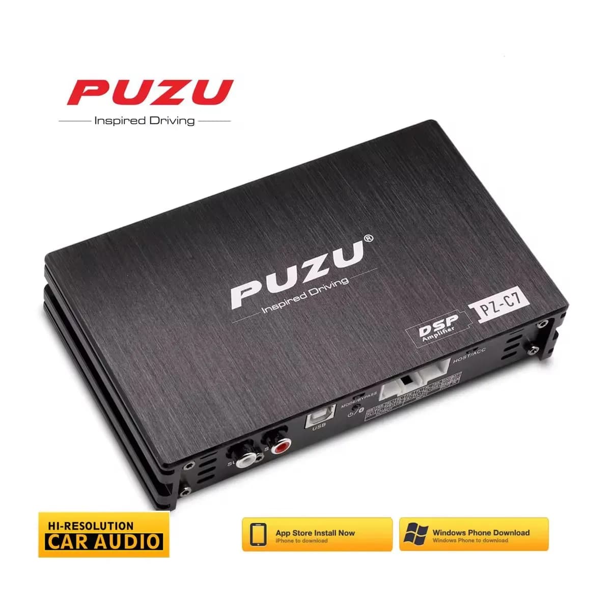 PUZU PZ-C7 faisceau de câblage 4X150W amplificateur DSP de