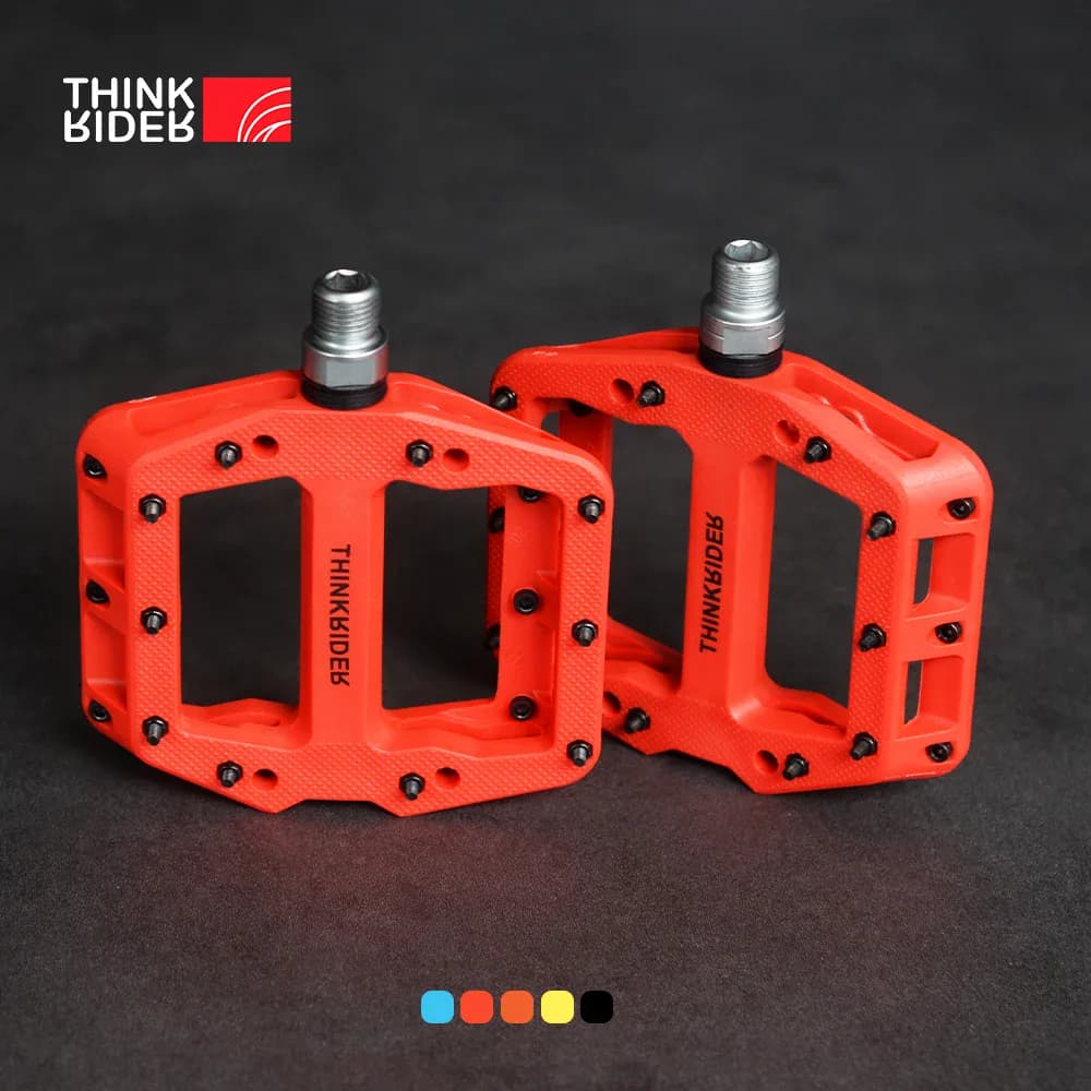 ThinkRider pédales de vélo plates vtt route 3 roulements