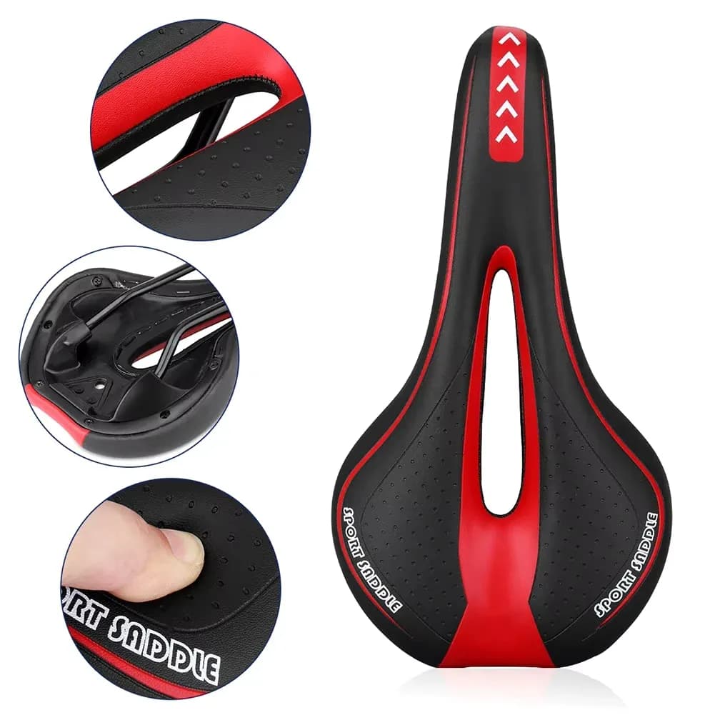 Siège de vélo de route de montagne confortable coussin de