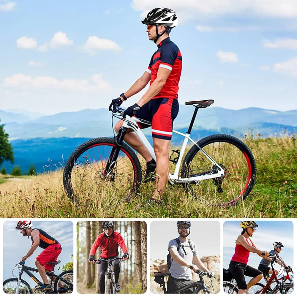 Siège de vélo de route de montagne confortable coussin de