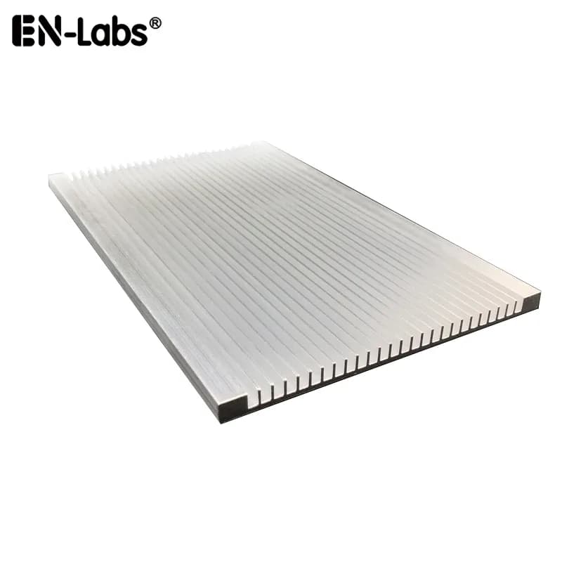 Dissipateur thermique aluminium 120 mm pour LED et ampli