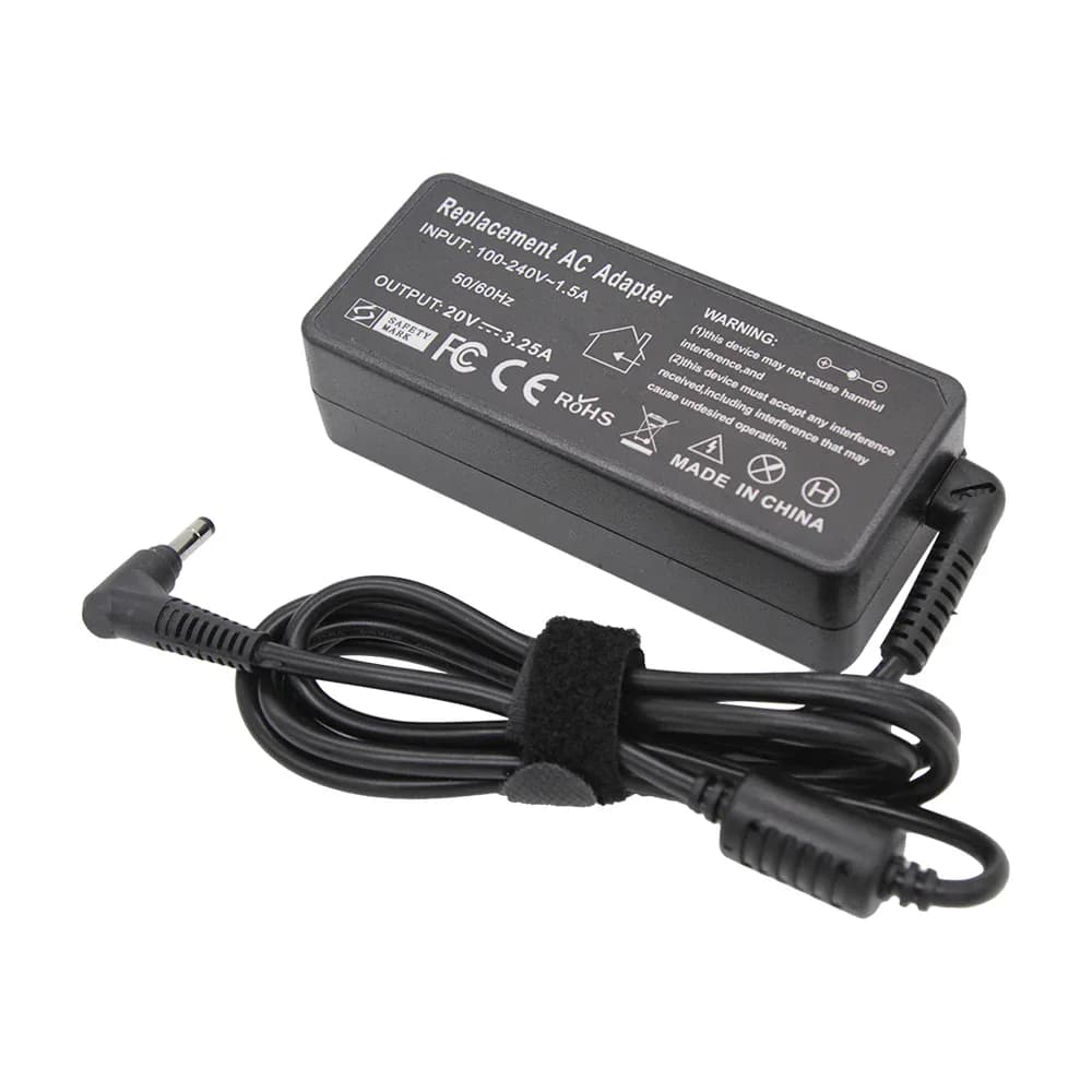 Chargeur pour ordinateur portable AC 20V, 3