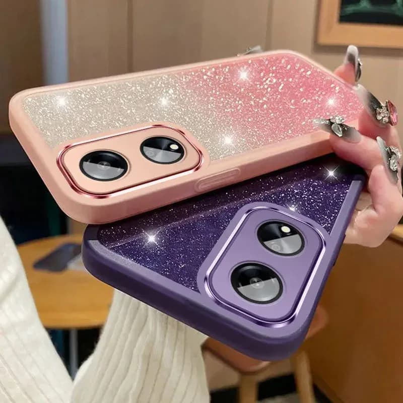 Nouvelle coque de protection en silicone scintillante pour