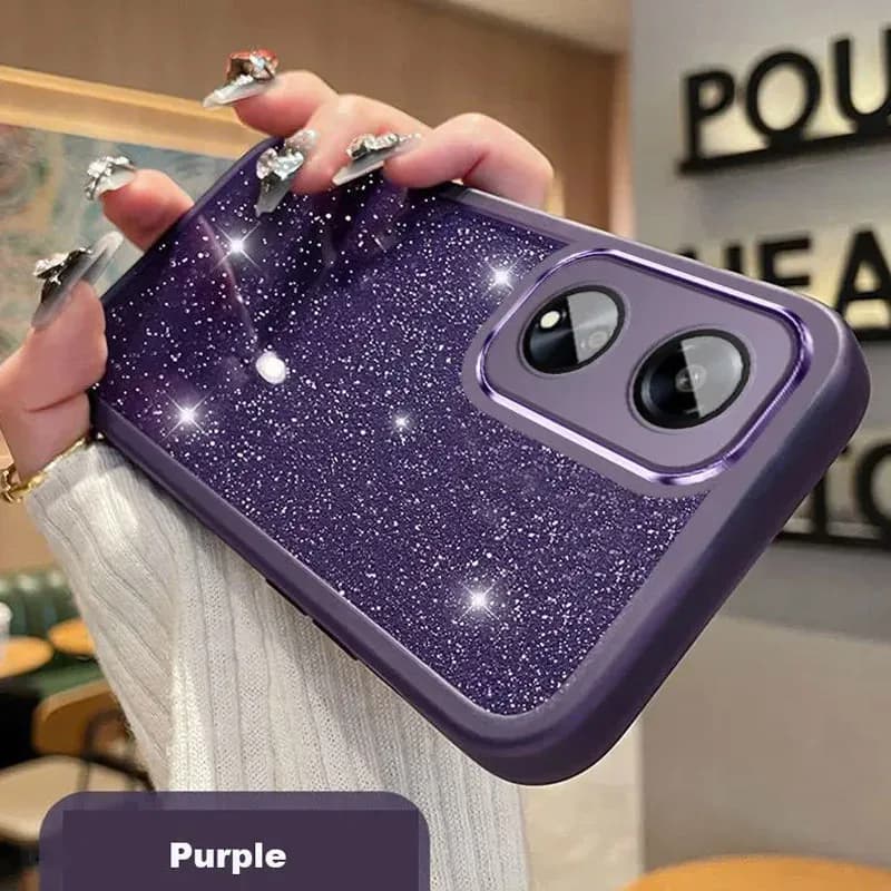 Nouvelle coque de protection en silicone scintillante pour