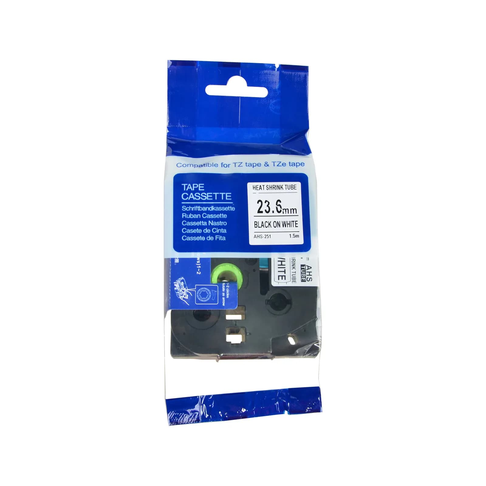 GREENCYCLE 6/9/12mm Thermorétractable Tube Ruban Compatible