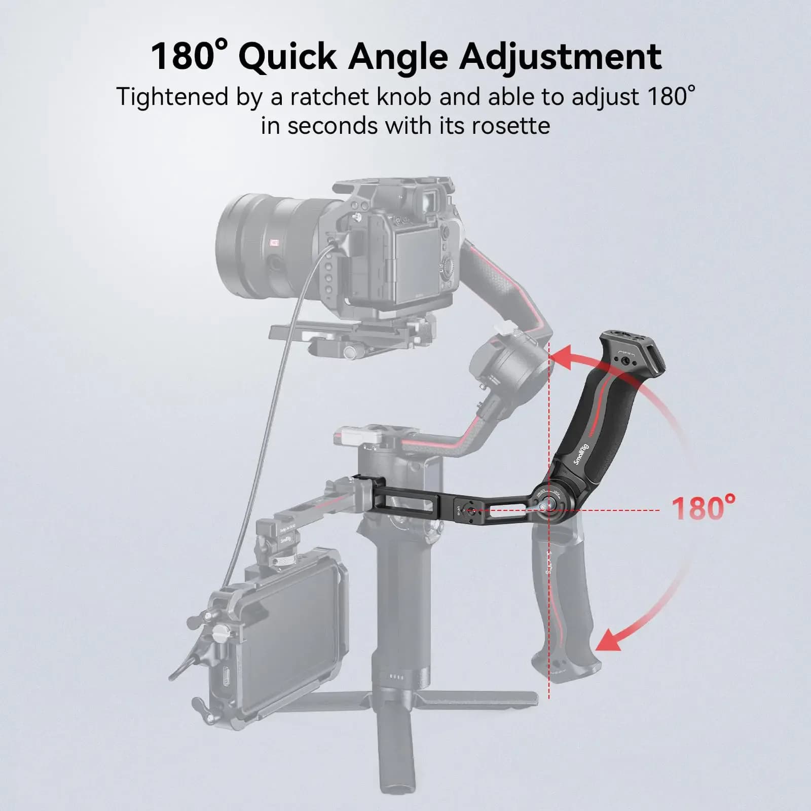 SmallRig-Sling Touriste Handgrip, Monitor Mount