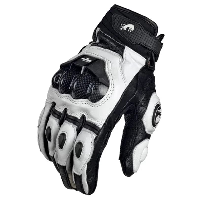 Hommes femmes 4 saisons conduite Supertech noir/blanc moto