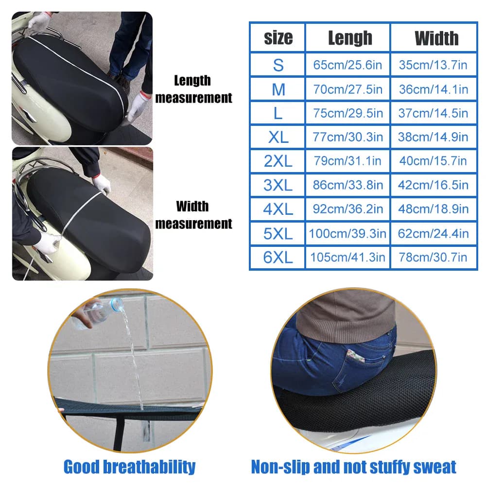 AUTCOAT 1 pièces respirant 3D maille moto cyclomoteur moto