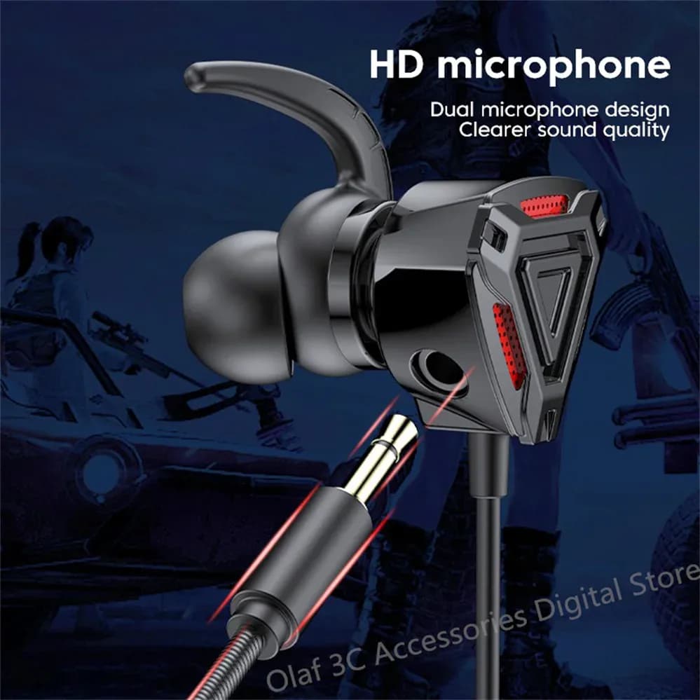 OLAF 3.5mm casque filaire casque de jeu basse stéréo Gamer