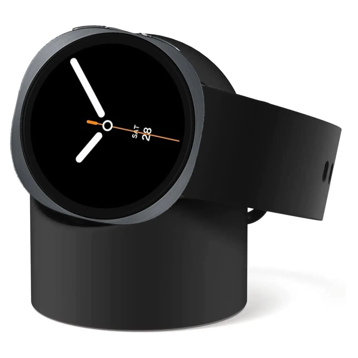 Siège de chargement en Silicone, siège de rangement pour — Noir de charbon