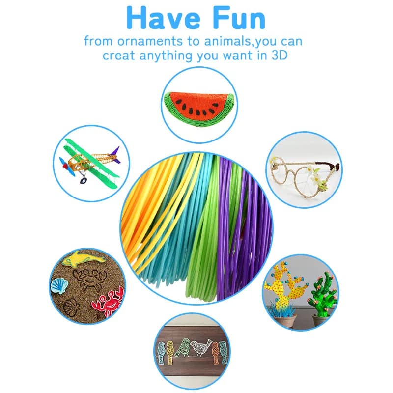 NOUVEAU Stylo d'impression 3D, ensemble de stylos 3D avec