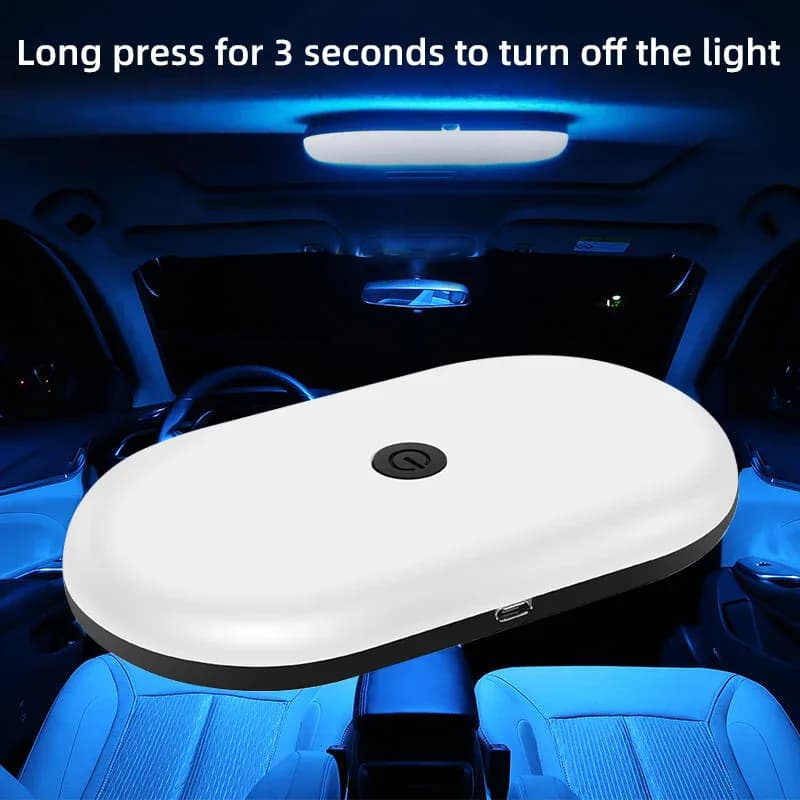 Lampe de lecture intérieure de voiture à LED, lampe de toit