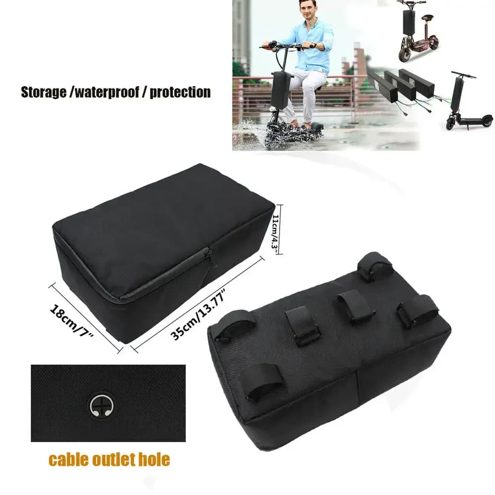 24 tailles Scooter électrique batterie sac boîtier vélo