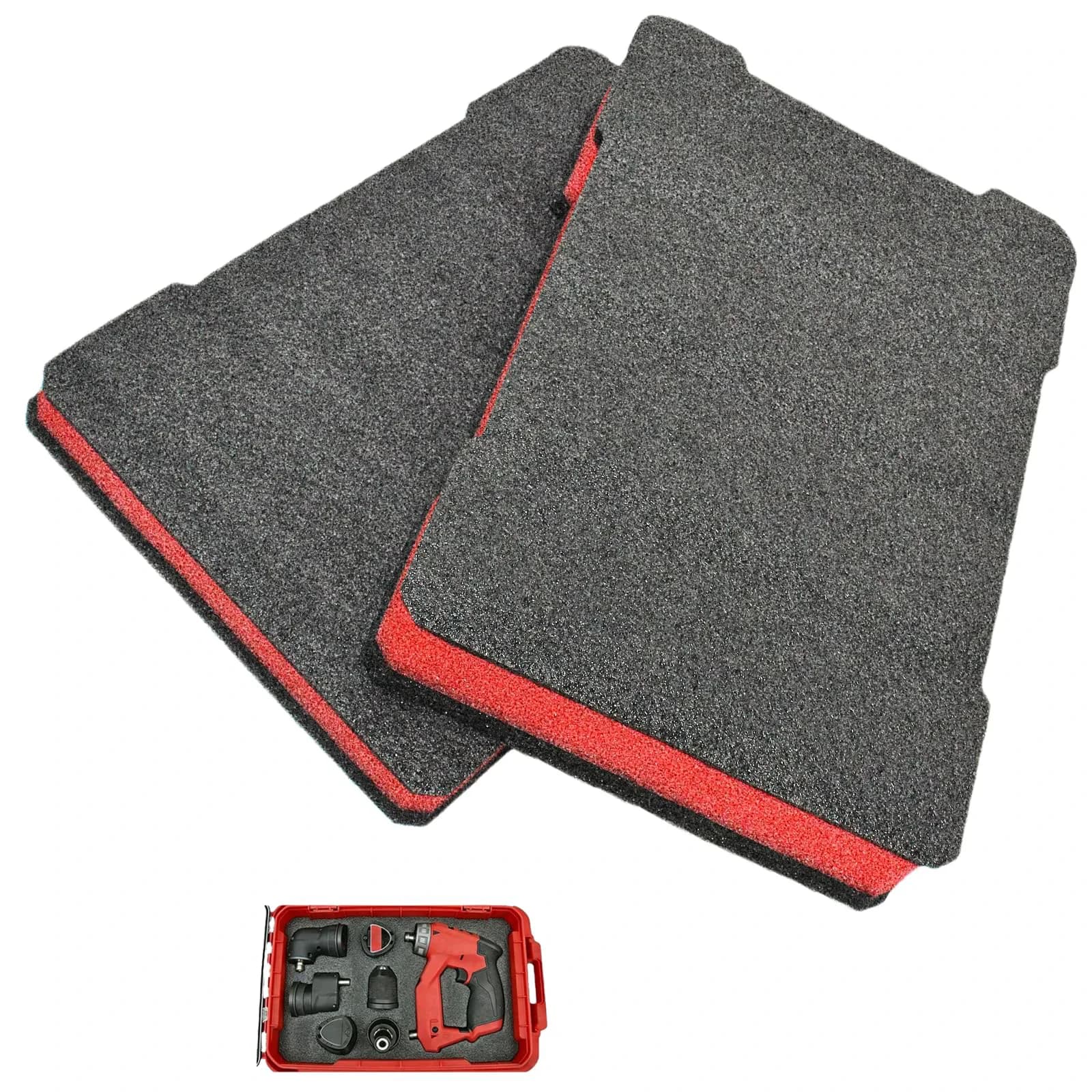 Kit d'inserts en mousse pour boîte à outils