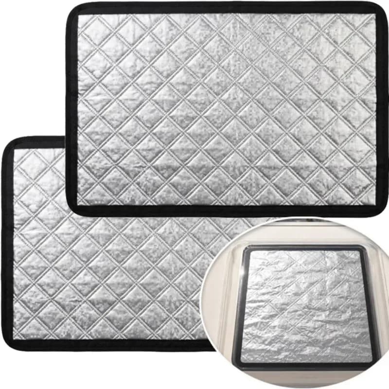 Pare-soleil pliable pour fenêtre de porte de camping-car