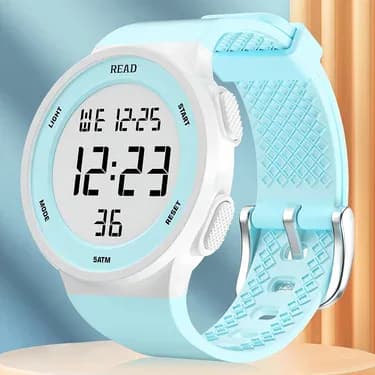 Montres pour femmes, montre de mode avec affichage de — Bleu