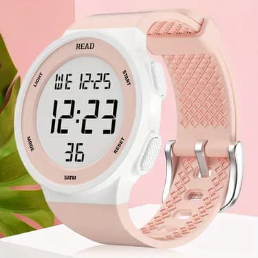 Montres pour femmes, montre de mode avec affichage de — Rose