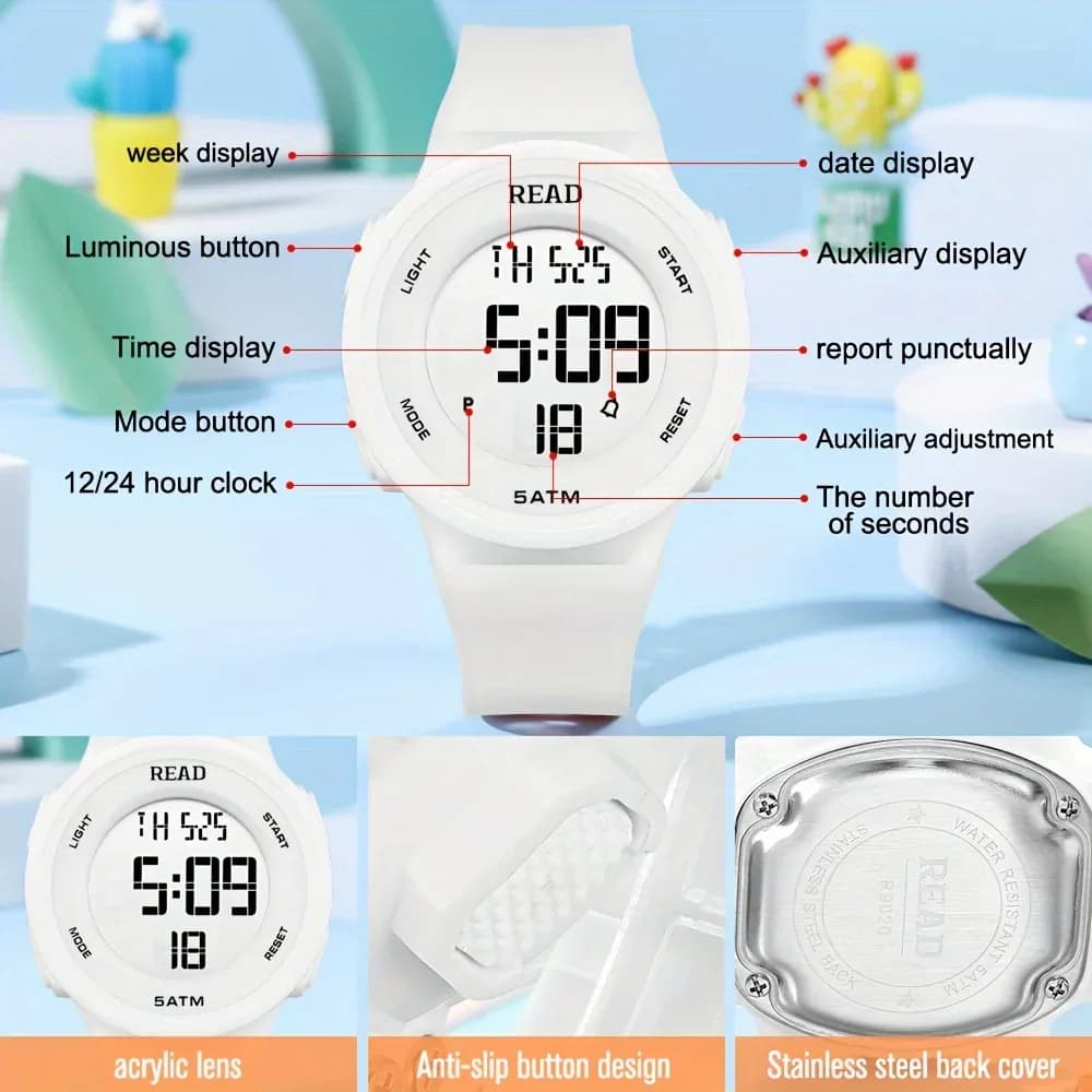 Montres pour femmes, montre de mode avec affichage de — photo 2