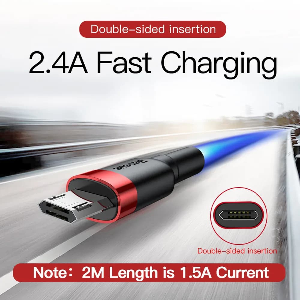 Baseus USB Micro câble Charge rapide 3.0 câble Charge