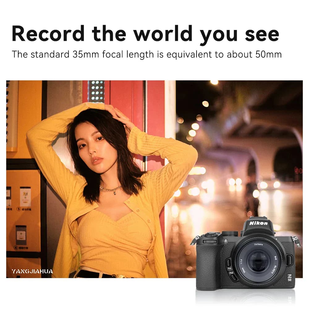 7artisans 35 mm F1.4 Mark II APS-C Objectif manuel à grande
