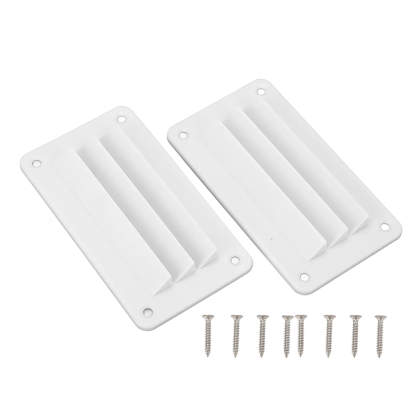Grille de ventilation professionnelle pour VR, bateau — Blanc
