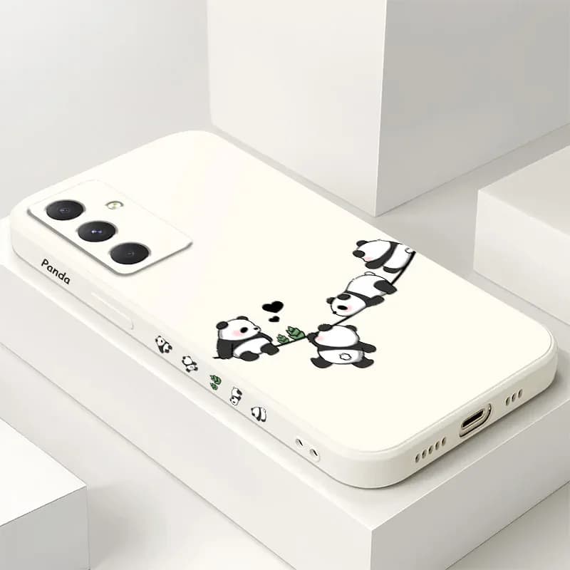 Coque bébé panda pour Samsung Galaxy A56