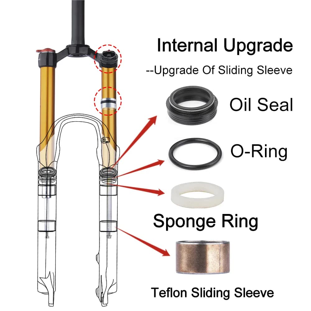 Bolany-Fourche avant de vélo de montagne en alliage de