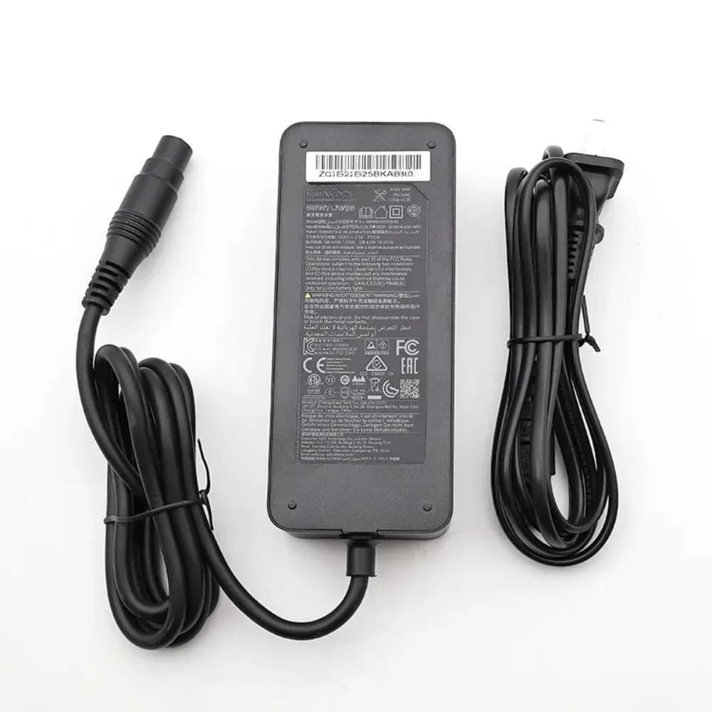 Chargeur 53,6 V 1,3 A pour Ninebot ZT3 et F3