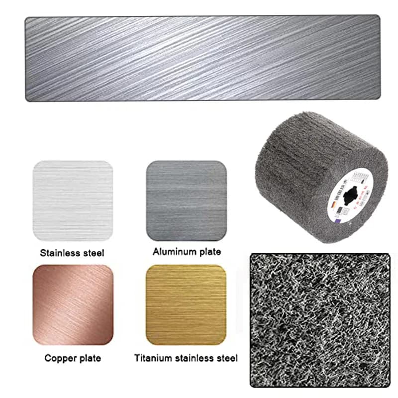 NuoDunco120x100x19mm brosse à lamelles en Nylon Non tissé