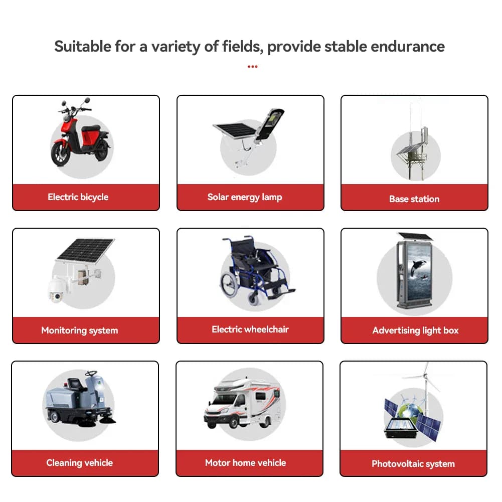 Batterie de moto LiFePO4 démarreur de Scooter 12.8V 5Ah 7Ah