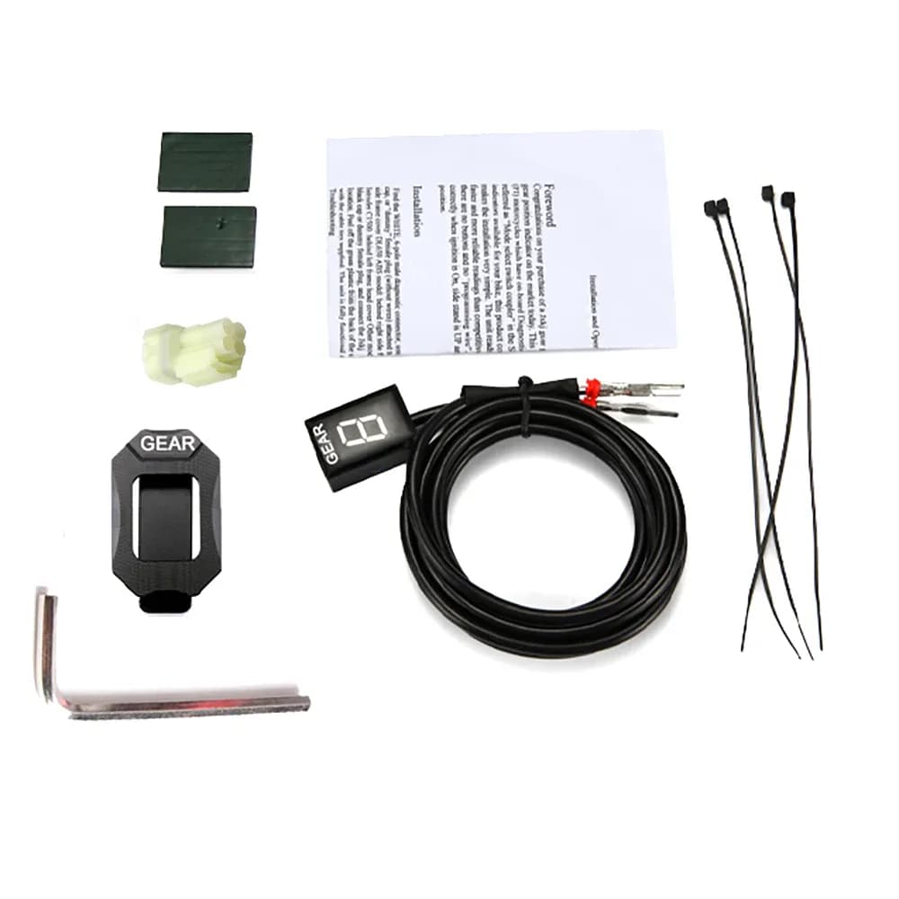 Compteur de vitesse étanche pour moto, indicateur de