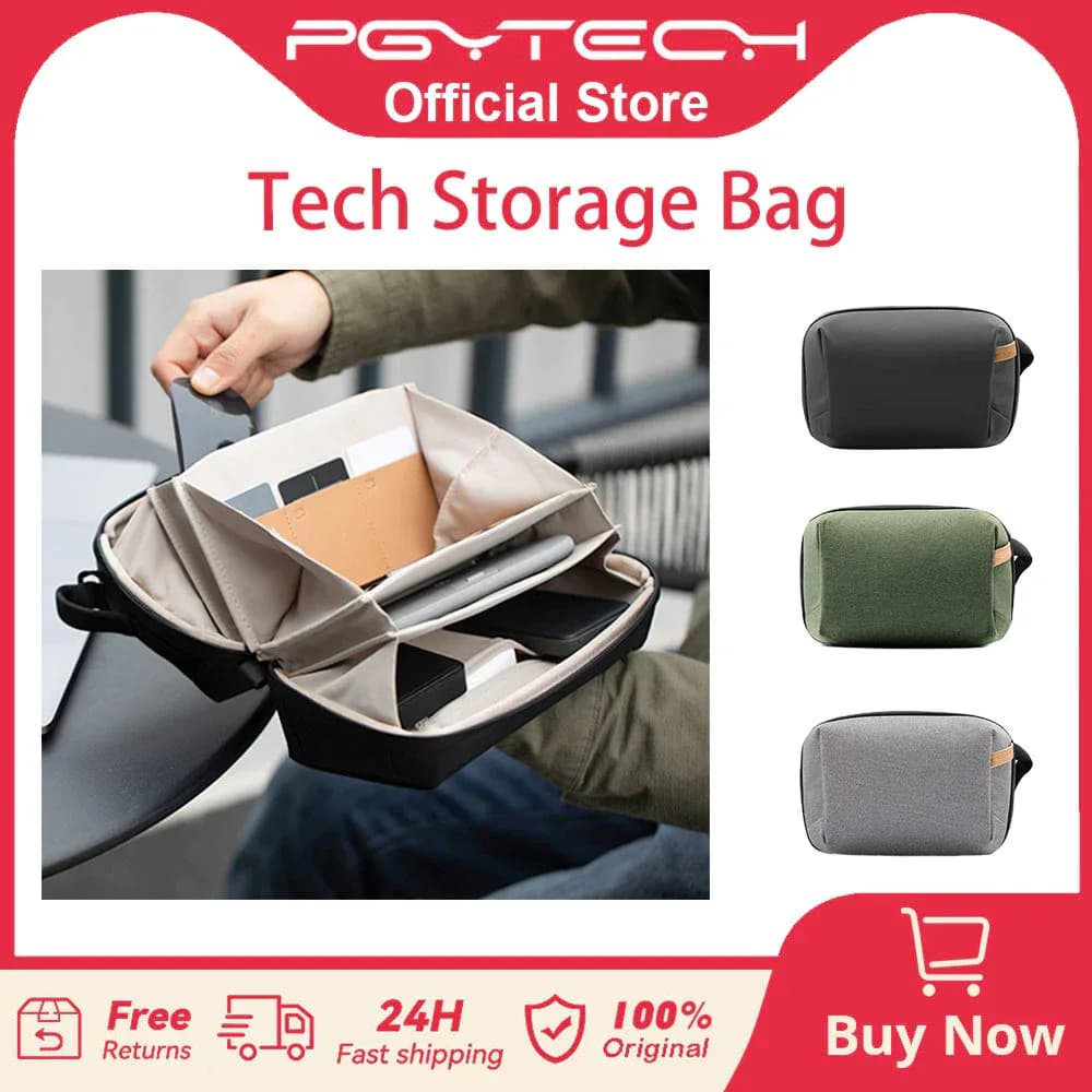 Sac organisateur tech PGYTECH pour accessoires et DJI