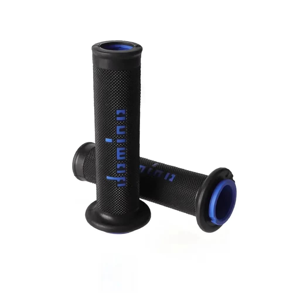 Poignées universelles pour moto 7/8 "22 24MM, poignées de — Noir