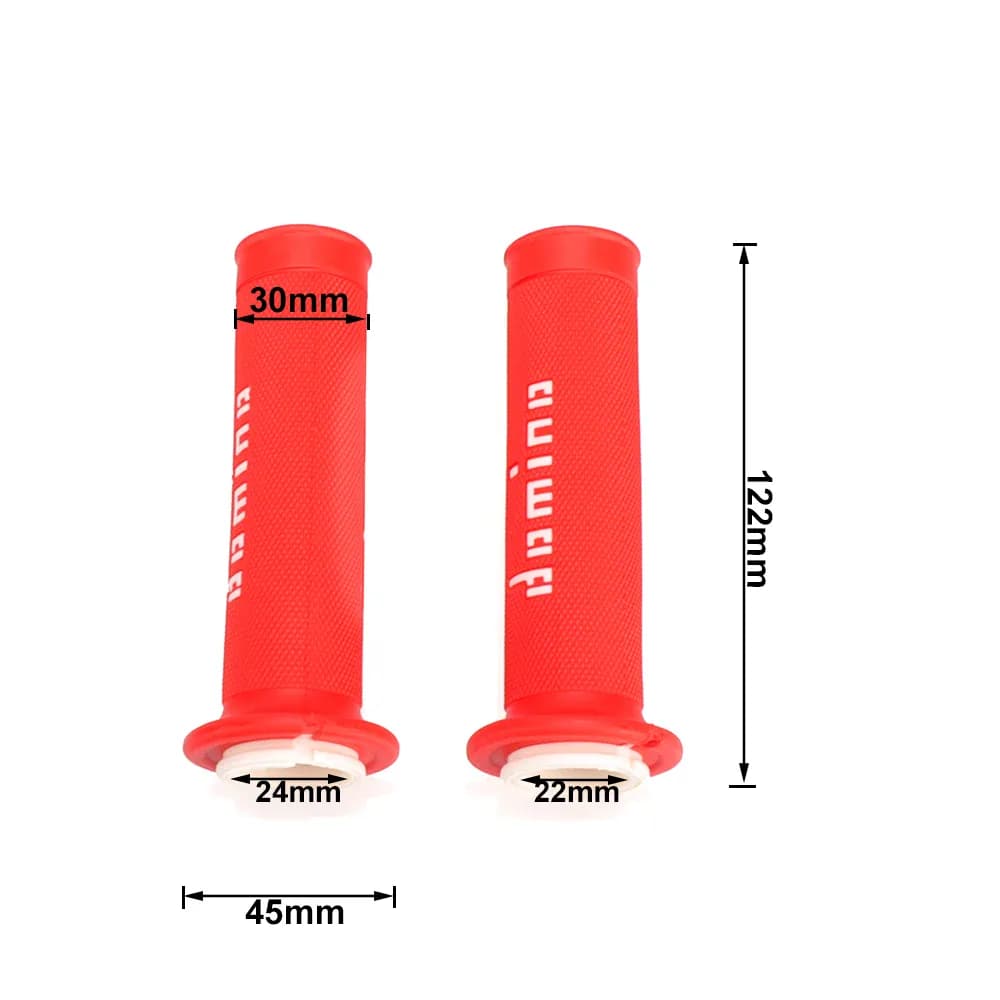Poignées universelles pour moto 7/8 "22 24MM, poignées de — photo 5