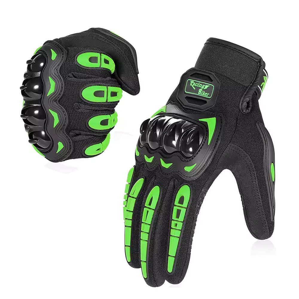 Gants moto tactiles ventilés à coques de protection Vowenx