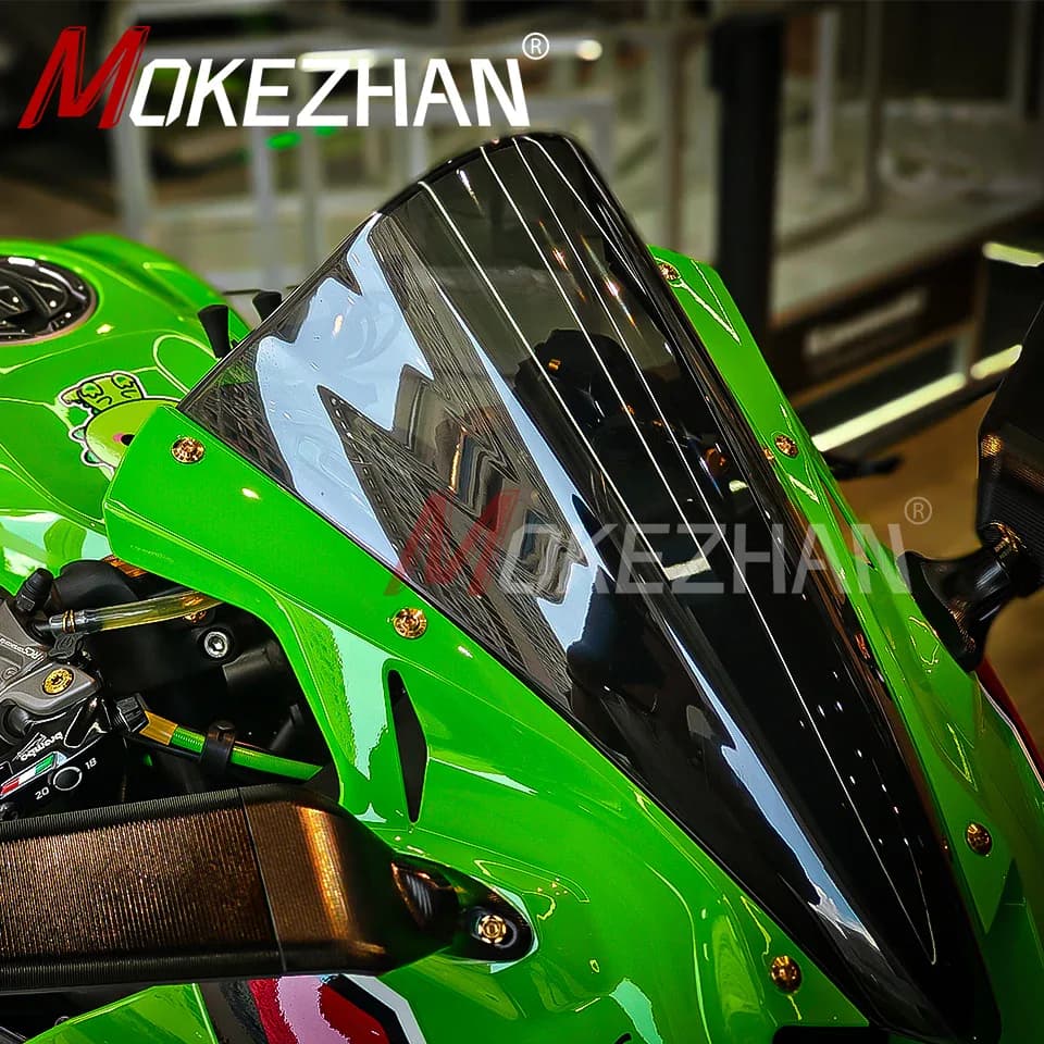 Nouveau pare-brise à Double bulle DEGIN pour Kawasaki Ninja